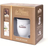 Herbata - Sir Williams Zestaw prezentowy Royal, kubek + 12 herbat King of Ceylon 36 g - miniaturka - grafika 1