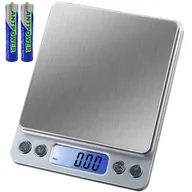 Wagi specjalistyczne - Waga jubilerska LCD, elektroniczna, gramowa, 0,01g - miniaturka - grafika 1