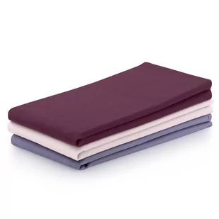Ręcznik kuchenny LETTY kolor różowy gładki motyw klasyczny styl klasyczny 50x70 ameliahome - KIT/AH/LETTY/PLAIN/PROVENCE/3PACK/5 - Ręczniki - miniaturka - grafika 1