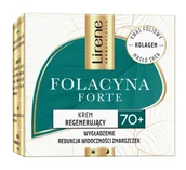 Kremy do twarzy - Lirene, Folacyna Forte krem regenerujący 70+, 50ml - miniaturka - grafika 1