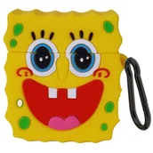Akcesoria do słuchawek - Etui Airpods 1 2 Słuchawki Pokrowiec Spongebob - miniaturka - grafika 1