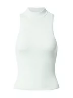 Koszulki i topy damskie - Urban Classics Women's Ladies Short Rib Knit Turtleneck Top T-Shirt, lightmint, 5XL, miętowy, 5XL - miniaturka - grafika 1