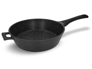 ZWIEGER BLACK STONE Patelnia głęboka 28 cm - Patelnie - miniaturka - grafika 1