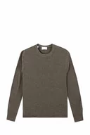 Swetry męskie - SELETED HOMME Slhrocks LS Knit Crew Neck W Noos Sweter męski, Forest Night/Szczegół:wetiver Twist, L - miniaturka - grafika 1