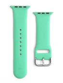 Akcesoria do smartwatchy - Silicone Strap APS silikonowa opaska do Watch 8 / 7 / 6 / 5 / 4 / 3 / 2 / SE (45 / 44 / 42mm) pasek bransoleta do zegarka miętowy - miniaturka - grafika 1