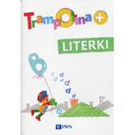 Podręczniki dla szkół podstawowych - Wydawnictwo Szkolne PWN Trampolina+ Literki - Zbąska Magdalena Anna - miniaturka - grafika 1