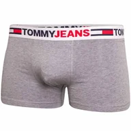 Majtki męskie - Tommy Hilfiger Bokserki Męskie 1P Trunk Szare Um0Um02401 P4A Xl - miniaturka - grafika 1