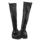 Kozaki damskie - Muszkieterki Monochromatic Over The Knee Boot FW0FW07055 BDS Black (TH605-a) Tommy Hilfiger - grafika 1