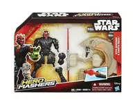 Figurki dla dzieci - Hasbro Star Wars, figurki Mashers, Sith Speeder & Darth Maul, B3832 - miniaturka - grafika 1