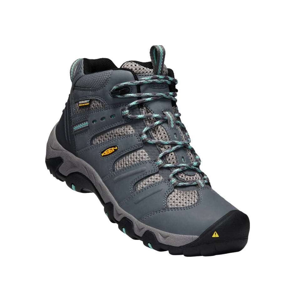 Damskie buty outdoorowe Keen Koven Mid WP Steel Grey/Wasabi US 8