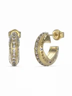 Kolczyki - Kolczyki Guess Rooling Hearts JUBE03347JWYGT/U - miniaturka - grafika 1