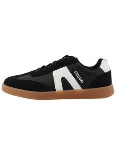 Kappa Sneakersy "Almuth" w kolorze czarnym - Trampki męskie - miniaturka - grafika 1