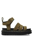 Sandały damskie - Dr. Martens Sandały Blaire 31735357 Khaki - miniaturka - grafika 1