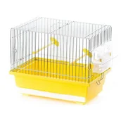 Klatki i wyposażenie dla ptaków - Inter-Zoo Klatka dla ptaków KANAREK MINI ZINC ocynkowana - miniaturka - grafika 1