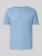 Koszulki męskie - T-shirt z wyhaftowanym logo - miniaturka - grafika 1