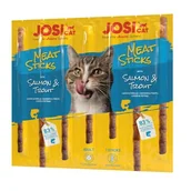 Przysmaki dla kotów - Przysmak dla kota JOSICAT Meat Sticks Łosoś i pstrąg (20 x 35 g) - miniaturka - grafika 1