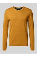 Swetry męskie - Sweter o kroju regular fit z czystej bawełny - Tom Tailor - miniaturka - grafika 1