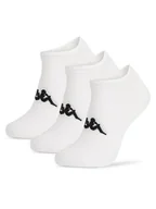 Skarpetki damskie - Kappa Skarpety niskie Z4441 AW24 (3-PACK) Biały - miniaturka - grafika 1