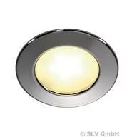 Lampy pozostałe - SLV SPOTLINE DL 126 LED downlight 3W 3000K 12V okrągly acryl chrom 112222 - miniaturka - grafika 1