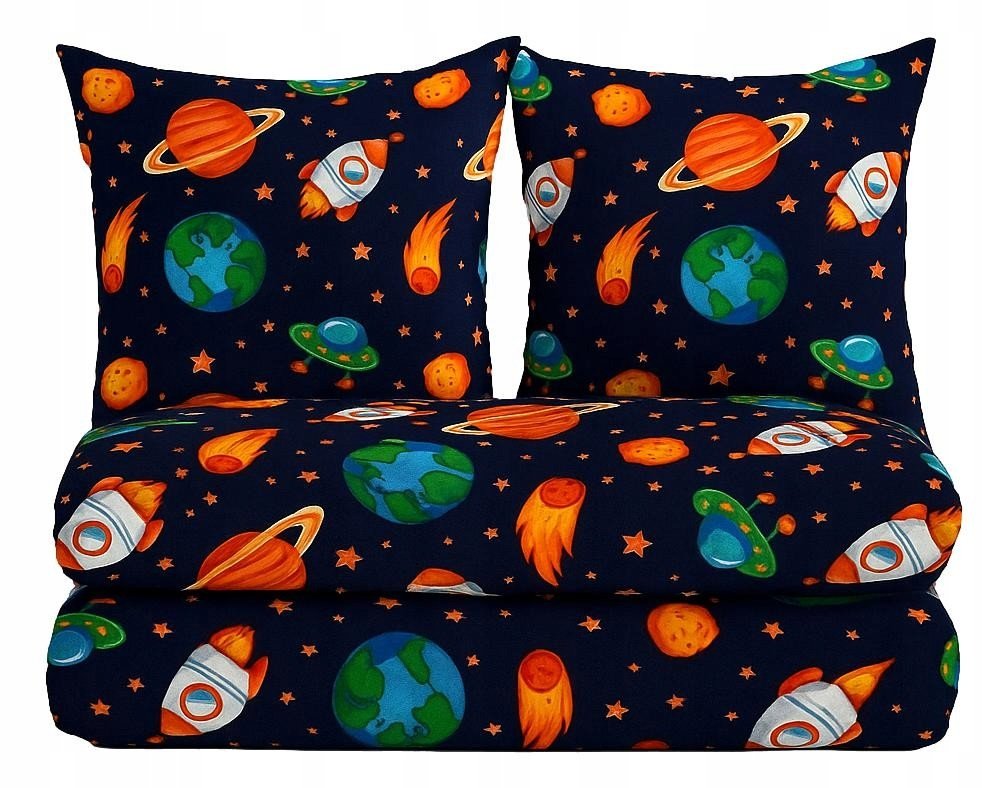 Pościel 160x200 kosmos planety konstelacja gwiazd układ słoneczny