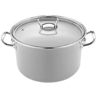 Garnki - Fl1 PRIMARIO Z/P PROSTY SZARY EMALIOWANY 16CM 1,9L 000-GAR-502/16/SS/S - miniaturka - grafika 1