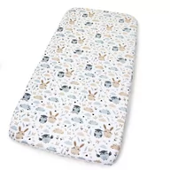 Prześcieradła dla dzieci - Kerstin Prześcieradło Do Łóżeczka 120X60 Muślinowe - miniaturka - grafika 1