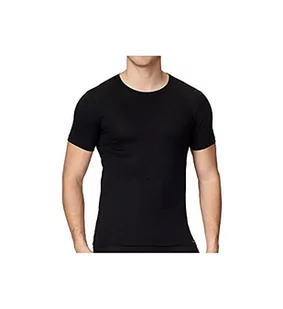 Calida Męski T-shirt Evolution z bawełny podkoszulek z płaskim szwem - Koszulki męskie - miniaturka - grafika 1