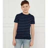 Koszulki dla chłopców - Tommy Hilfiger T-shirt Regular Fit z dodatkiem lnu - miniaturka - grafika 1