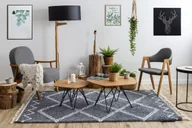 Dywany - Dywan BERBER ASILA B5970 / biały Frędzle berberyjski marokański shaggy szary 120x170 cm - miniaturka - grafika 1