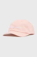 Czapki damskie - Pepe Jeans czapka LUCIA CAP kolor różowy z aplikacją - miniaturka - grafika 1