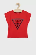 Koszulki dla dziewczynek - Guess - T-shirt dziecięcy - miniaturka - grafika 1