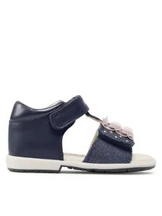 Geox Sandały B Verred B B2521B 0BC09 C4002 S Granatowy - Buty dla dziewczynek - miniaturka - grafika 1