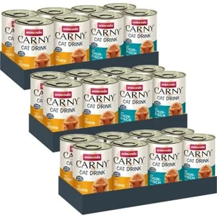 animonda Carny mokra karma dla kota dorosłego, zestaw mieszany Cat Drink 24x140 ml - Mleko dla kociąt i szczeniąt - miniaturka - grafika 1