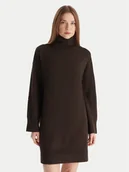 Sukienki - Vero Moda Sukienka dzianinowa Aquarius 10331900 Brązowy Regular Fit - miniaturka - grafika 1