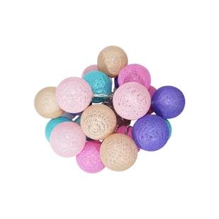 Milagro LED Dekoracyjna kula 20xLED/0,03W/3xAA - Oświetlenie świąteczne - miniaturka - grafika 2