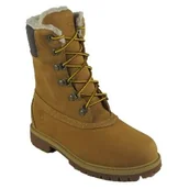 Buty dla dziewczynek - Timberland WNTR WP BT NB 39783 buty dziecięce, 6 cali, Braun Wheat Nubuk., 34 EU - miniaturka - grafika 1