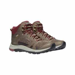 Buty trekkingowe damskie KEEN TERRADORA II MID WP - Buty trekkingowe damskie - miniaturka - grafika 1