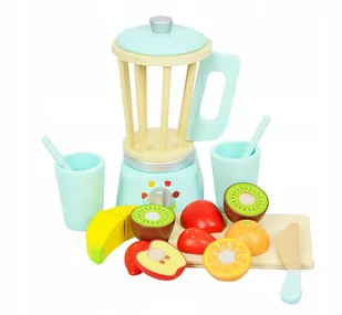 Drewniany Zestaw Koktajlowy Dla Dzieci Blender - Łamigłówki - miniaturka - grafika 1
