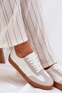 Sneakersy Damskie Big Star RR274804 Białe-40 - Sneakersy damskie - miniaturka - grafika 1