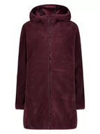 Bluzy damskie - CMP Płaszcz polarowy w kolorze bordowym - miniaturka - grafika 1