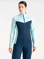 Kurtki i kamizelki sportowe damskie - Dare 2b Kurtka funkcyjna "Elation III Core Stretch" w kolorze błękitno-granatowym - miniaturka - grafika 1