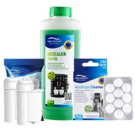 Akcesoria i części do ekspresów do kawy - Zestaw Bosch - Filtr Al-Inte 2szt, Odkamieniacz Aqualogis Verde 500ml, Cleaneo - miniaturka - grafika 1