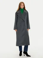 Płaszcze damskie - Imperial Płaszcz zimowy KI54IID Szary Loose Fit - miniaturka - grafika 1