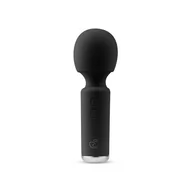 Wibratory i masażery - Boss Of Toys Mini Vibe Wand Vibrator - Black 55-ET860BLK - miniaturka - grafika 1