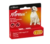 Artykuły przeciw pasożytom - Vet-Agro Fiprex 75 L 4ml - miniaturka - grafika 1