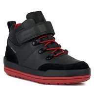 Buty dla chłopców - Kozaki Geox J Charz Boy B Abx J36F3A 0MEFU C0048 S Black/Red - miniaturka - grafika 1