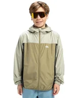 Kurtki i płaszcze dla chłopców - Quiksilver Wiatrówka Overcast Windbreaker Youth Chłopiec 8-16 lat Beżowy 10 - miniaturka - grafika 1