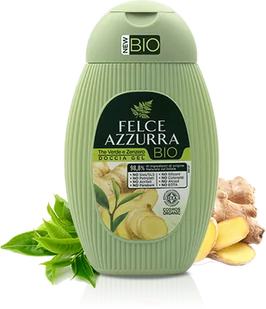 Felce Azzurra BIO Zielona Herbata i Imbir żel pod prysznic 250 ml) 8001280027284 - Kosmetyki do kąpieli - miniaturka - grafika 1