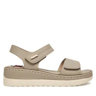 Sandały damskie - Sandały Go Soft LA3J9111-L8 Szary - miniaturka - grafika 1