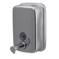 Dozowniki papieru i mydła dla firm - Dystrybutor mydła 0,5 l stal chrom - miniaturka - grafika 1